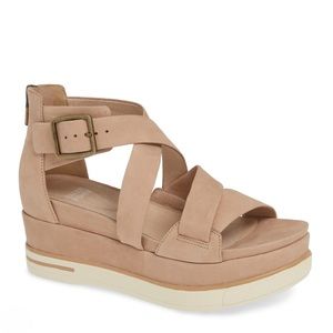 Eileen Fisher Boost Wedge Sandal Size 6